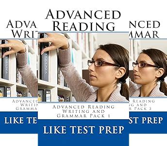 Advanced Reading Writing and Grammar Pack (3 book series)