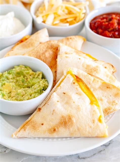 Air Fryer Quesadillas - Food Lovin Family
