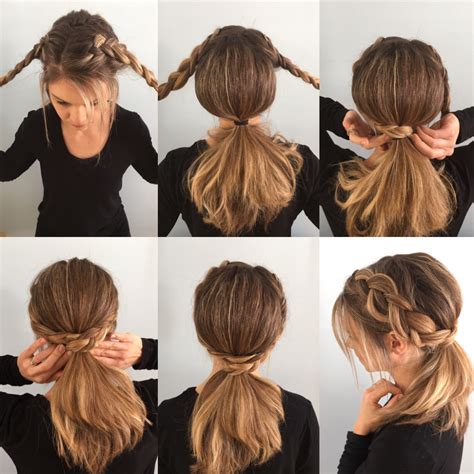 Braided Ponytail Tutorial 的图像结果