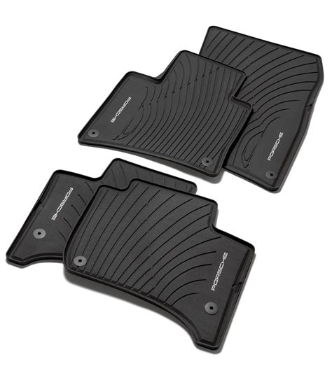 Porsche All-Weather Floor Mats for Cayenne | PORSCHE SHOP