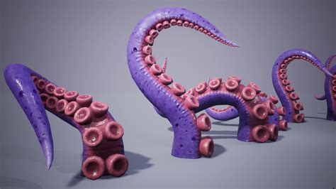 Stylized Tentacles (Animated) - Unreal Engine Asset