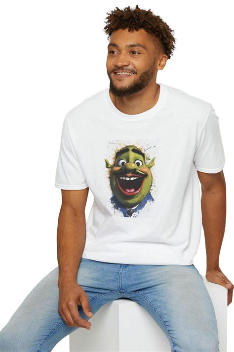 Funny Steve Harvey Shrek Shirt, Meme Tee, Unisex Softstyle T-shirt ...