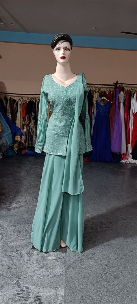 L90, lenanga plazzo suit (XS-30 to L-38) – Style Icon www.dressrent.in