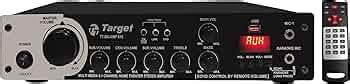 TARGET TT-BK-AMP 815 Amplifier Rms 250 Watts Karaoke 5.1 Channel ...