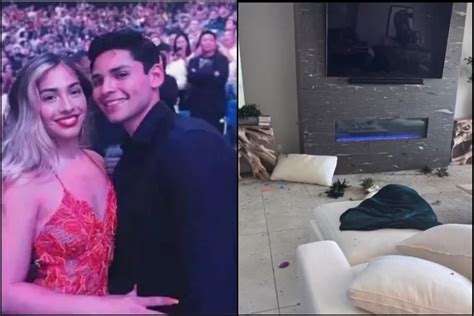 Video of Boxer Ryan Garcia Allegedly Trashing His Ex-Wife Andrea Celina’s Home - BlackSportsOnline