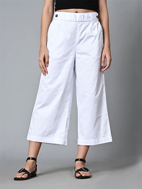 Culottes: Buy Culottes for Women Online at Best Price | Cottonworld