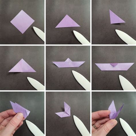 Origami Bat Tutorial 的图像结果