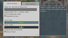 Image result for Minecraft Java World Sizes