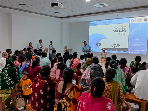 At Patan Science Centre, people were made aware of tsunami prevention ...