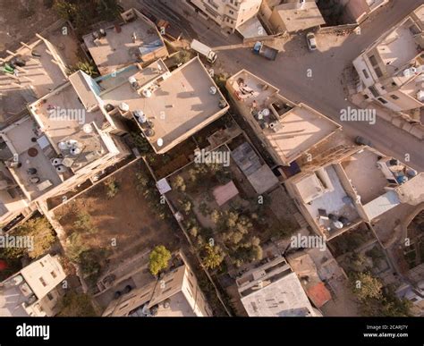 The sprawling city of Zarqa, Jordan is a separate municipality from the ...