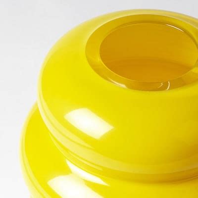 KÄLLARHALS vase, yellow, 22 cm (8 ¾") - IKEA