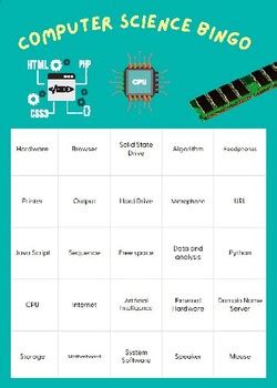 Image result for GCSE Computer Science Bingo