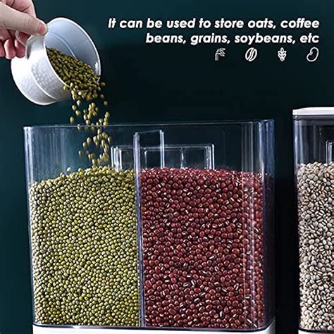 Cereal Dispenser Storage Container，Double/Single | Ubuy India