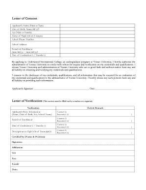 Letter Of Consent - Underwood International College - Uic Yonsei Ac ...