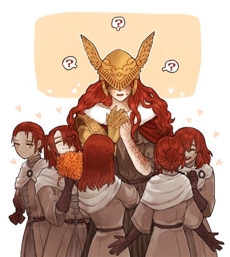 malenia blade of miquella, millicent, maureen second sister, polyanna ...