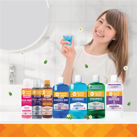 Mouth Rinses – Pearlie White