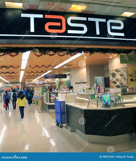 Taste Supermarket in Hong Kong Editorial Image - Image of tseung, kwan ...