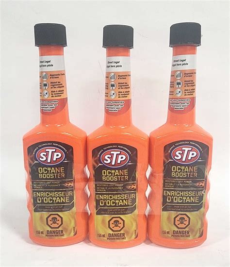 3 NEW BOTTLES OF STP OCTANE BOOSTER