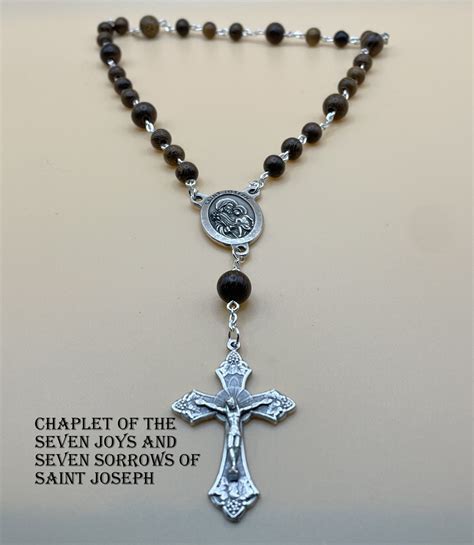 Chaplet of the Seven Joys and Seven Sorrows of Saint Joseph, Saint ...