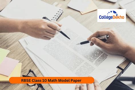 RBSE Class 10 Math Model Paper 2025 - Download PDF | CollegeDekho