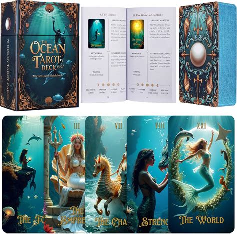 XSYLOHXL Ocean Tarot Cards with Guide Book for India | Ubuy
