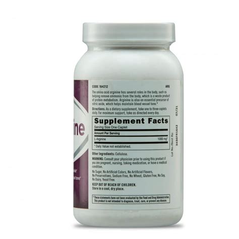 GNC L-Arginine 1000mg, 90 caps - NUTRABAY™