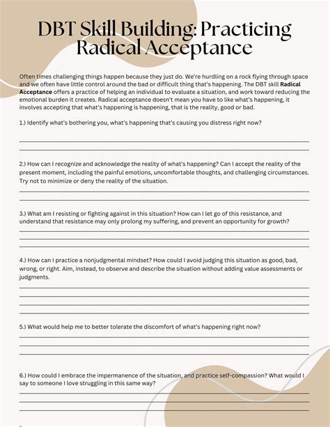 Radical Acceptance Dbt