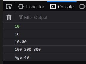 Image result for JavaScript Float to String