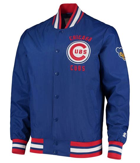 Satin The Jet III Chicago Cubs Royal Blue Jacket - Jackets Masters