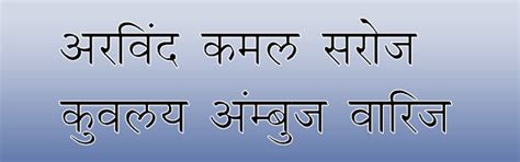 10 Most used professional Hindi fonts for official purposes.