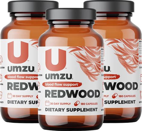 Amazon.com: UMZU Redwood Nitric Oxide Booster & Blood Circulation ...