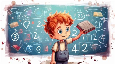 Image result for Child Solving Math Problem