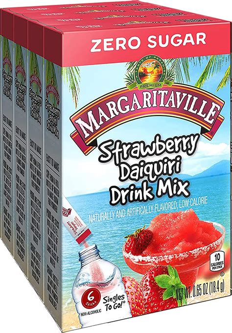 Amazon.com : Margaritaville Singles to Go Water Drink Mix, Variety Pack ...