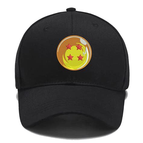 4 Stars Dragon Ball Logo Style Embroidered Baseball Cap - AnimeBape