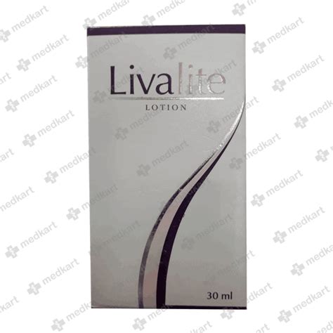 LIVALITE LOTION 30 ML, Price, Composition & Generic Alternatives - Medkart