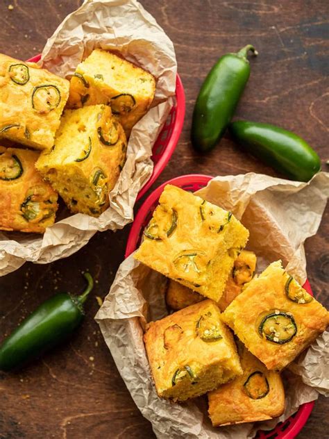 Jalapeño Cheddar Cornbread - Budget Bytes
