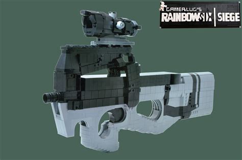 LEGO Working P90 Tutorial 的图像结果