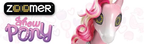 Buy zoomer - show pony with lights, sounds and interactive movement ...