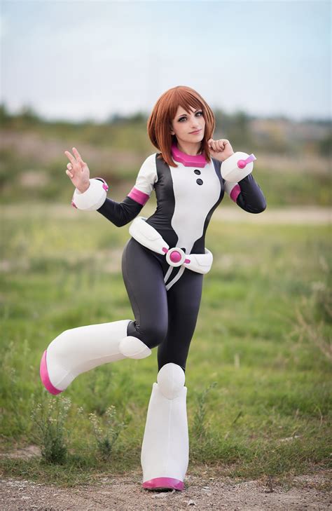 Elarte Cosplay: Boku No Hero Academia - Ochaco Uraraka Cosplay