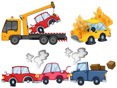 Images de Accident Voiture Dessin – Téléchargement gratuit sur Freepik