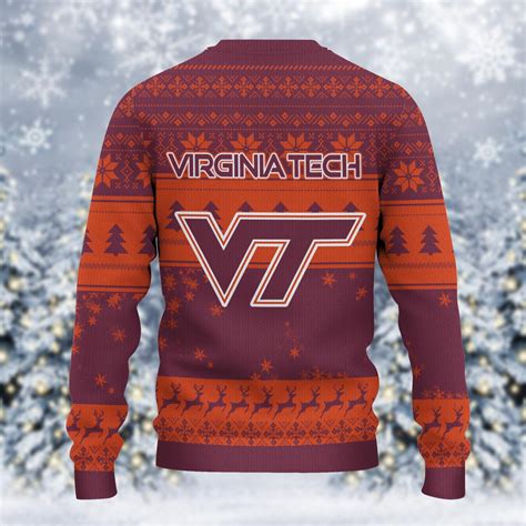 Virginia Tech Hokies Grinch Ugly Christmas Sweater – Nousty