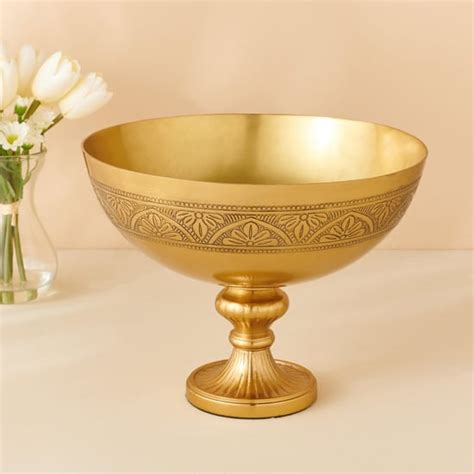 Buy Decorative Metal & Glass Potpourri Bowls Online - Home Centre
