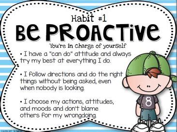 Image result for Be Proactive Poster