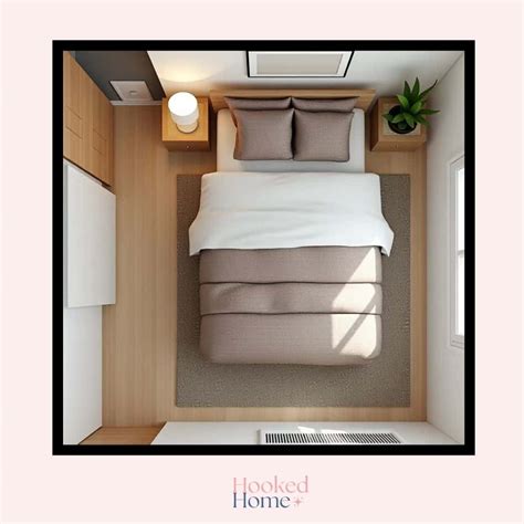 10x10 Bedroom Layout Ideas: Maximizing Space & Functionality - Hooked Home