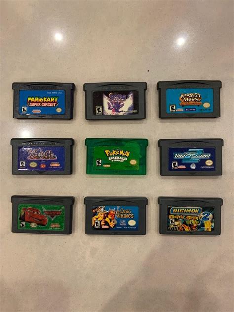 Gameboy Advance Sp Games 的图像结果