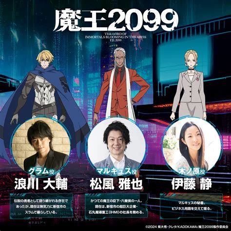 demon lord 2099 additional new characters visual - Anime Trending ...