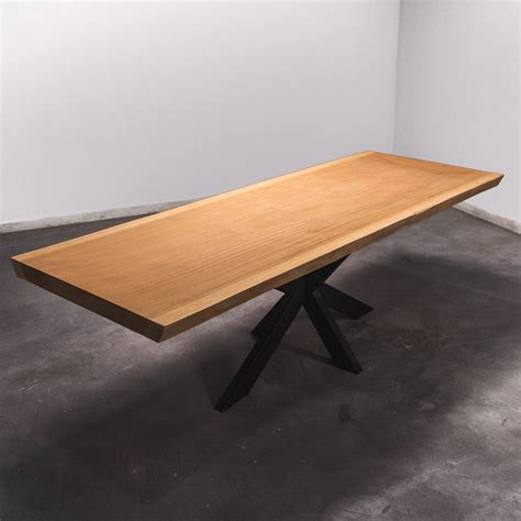 Baumscheiben Esstisch Sapelli - 240 x 90 x 7 cm– Zaza Woods