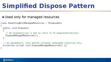 Image result for Dispose pattern Benefits