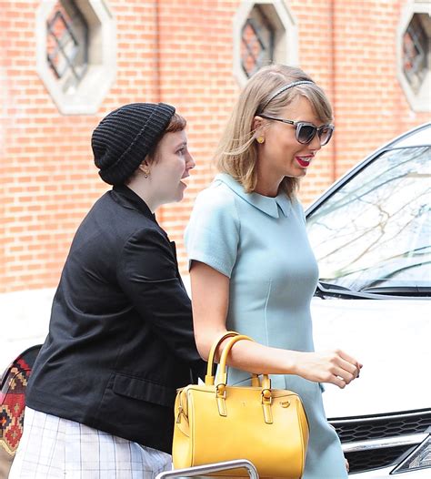 TAYLOR SWIFT and LENA DUNHAM Out and About in New York – HawtCelebs