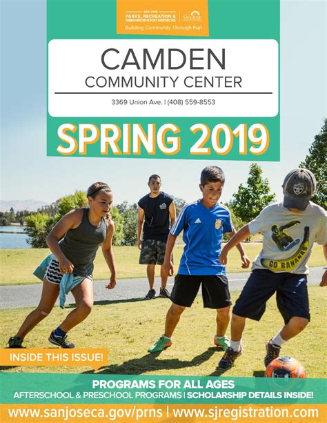 Camden Commnunity Center Activity Brochure by San José Parks ...